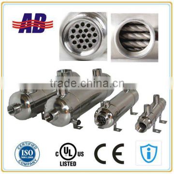 CE Passed Stainless Steel 316L/Titanium boat engine heat exchangers