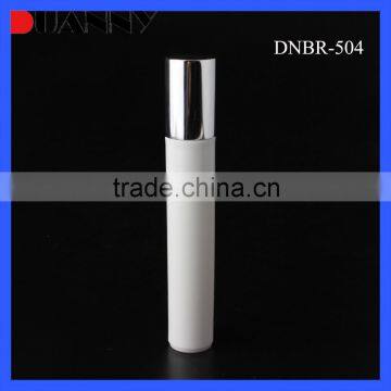 10Ml 20Ml White Color Empty Plastic Deodorant Roll On Bottle With Aluminum Cap