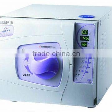 CE approved class B 18L dental horizontal autoclave steam sterilizer