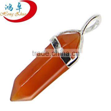 Single Point Carnelian Pendant