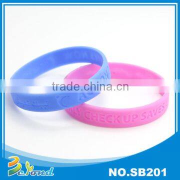 New design candy colors stylish gift cheap plain silicone wristbands