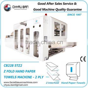 Automatik 2 Ply N Fold Hand Paper Towels Machine