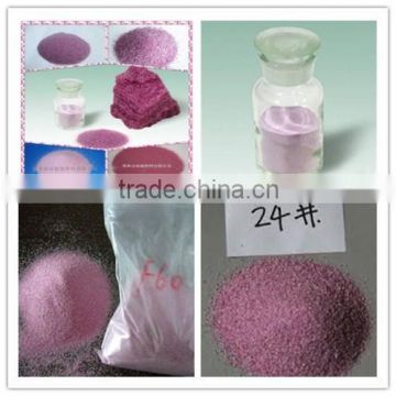 Ceramics Pink Fused Alumina AL2O3 97.4min