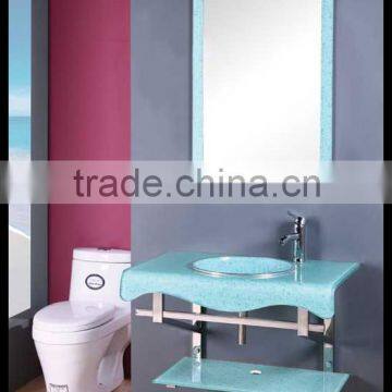 wall mount glass display/file cabinets YL-7213