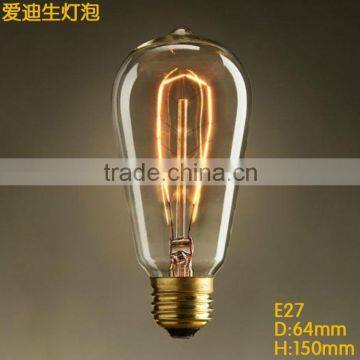 Top China manufacturer lighting ST64 vintage edison light bulbs