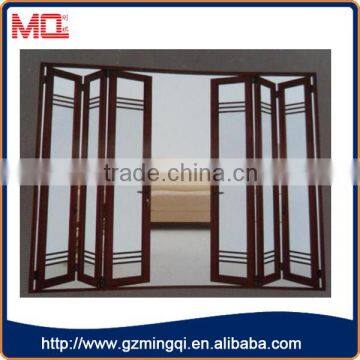 Luxury new house competitive price aluminum balcony folding screen door