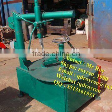 Waste Used tire cutting machine high efficiency tire grinder to block