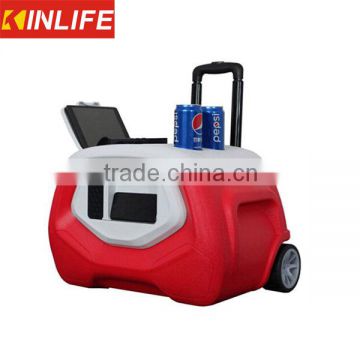 Picnic Ice Cooler Box With Wheels, Table And Chair