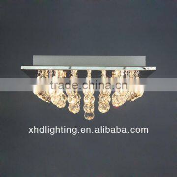 glass crystal ceiling lamp/energe saving / G4 hotel decorative