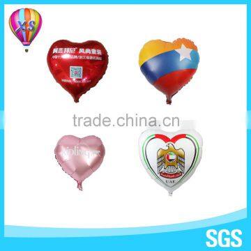 Custom advertising helium foil balloons mylar balloons for promotional gifts