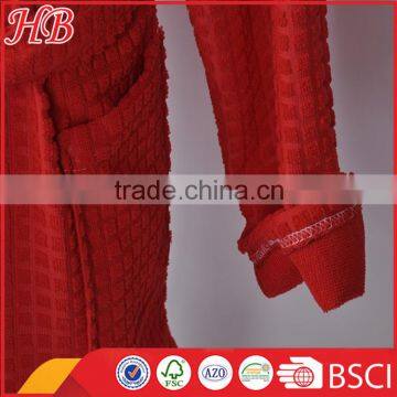 Cut Coral Fleece Zip Bathrobe for Women photo-5