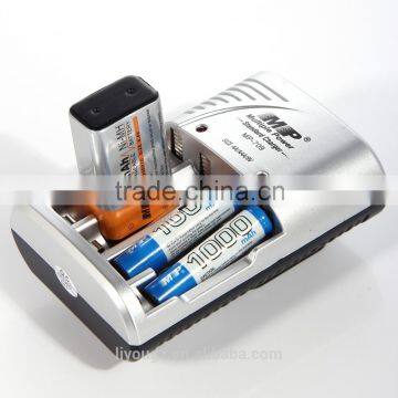 Best Price MP Multiple power MP-709 standard charger,for AA/AAA/9V The plug may choose the US, EU, UK, etc.