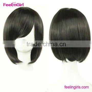 Cheap Brown Straight Short Wig for Everyone photo-5