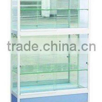 tempered glass display cabinet