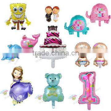 2016 Mini Balloon Baby Shower Happy Birthday Wedding Mini Shape Balloon