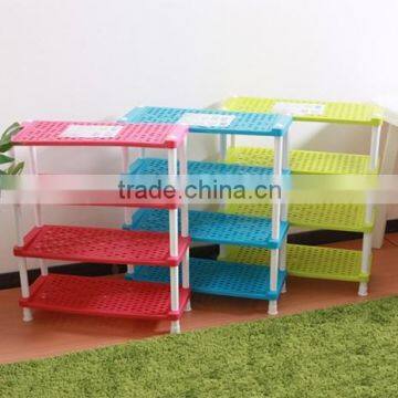 Colorful shoe rack 4 layers