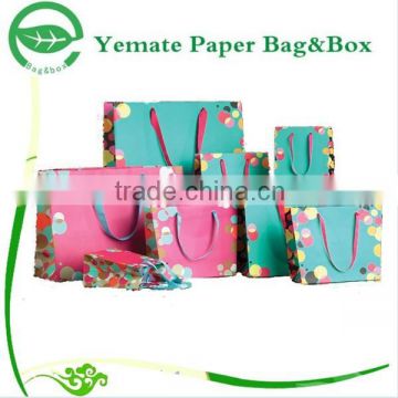 2015 OEM Wholesale!!Factory Custom Made Colorful Gift Paper Bag China Cheap Recycle Paper Bags