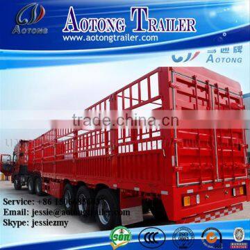 2016 fence semi truck trailer used for livestock transport truck trailer