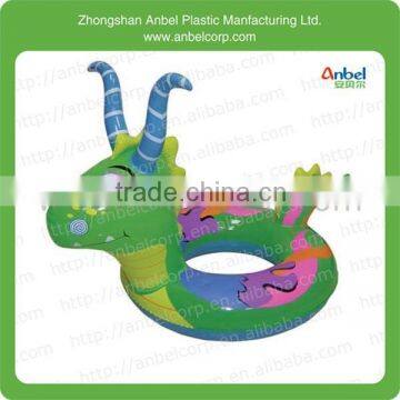 dragon shape Inflatable Swim Ring Kids Children Child Fun Toy swim train