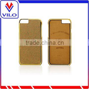 Hot sell electroplating PC hard case with microfiber for Iphone 6S