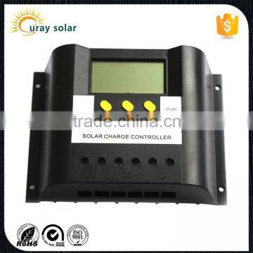 12V 24V automatic distinguish PWM solar panel battery regulator charge controller