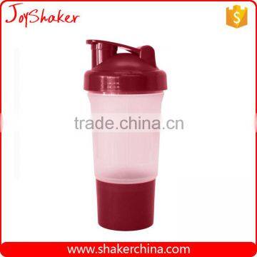 500ML BPA Free Protein Fitness Shaker Bottle With Storage Quality Choice photo-5