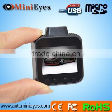 Factory Smallest 1.5LTPS 120deg Lens G-Sensor Night vision vehice camera