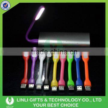 Advertising cheap flexible power bank usb light