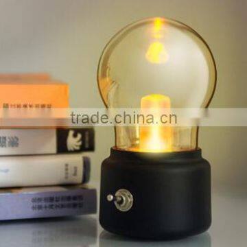 Rechargeable Mini Led Retro Bulb Shaped Lamp