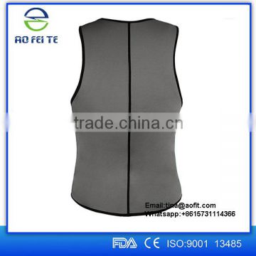 Hot Selling 2016 Men's Vest Slimming Body Shaper Tank Top Athletic Neoprene Sauna Vest Shapewear