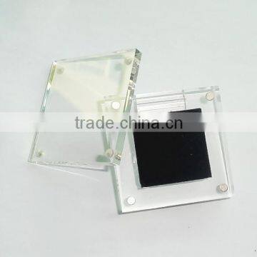 custom high quality samll clear acrylic loose diamond display gift box