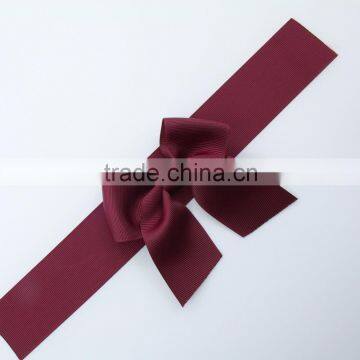 Colorful Grosgrain Ribbon Gift Bow