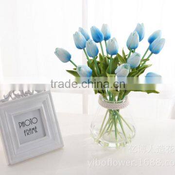 Hot Sale Real Touch PU Artificial Flower Mini Tulip
