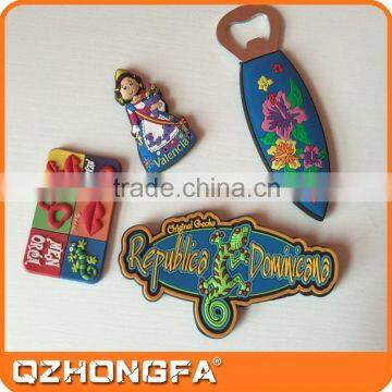 3D Strong plastic refrigerator magnet with high quality