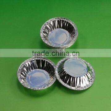 aluminum foil food containers round cake pans aluminum cup egg tart tray disposable cup/aluminum foil muffin pan                        
                                                Quality Choice