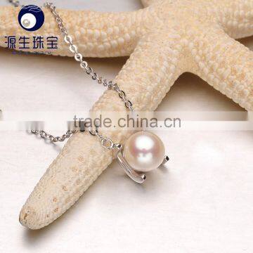 AAA Freshwater Pearl Pendant Silver Jewelry With Necklace photo-2