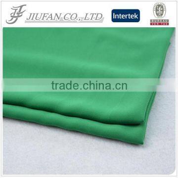 Jiufan Textile Pop Sold Plain Dyed Georgette 100% Spun Polyester Emerald Fabric