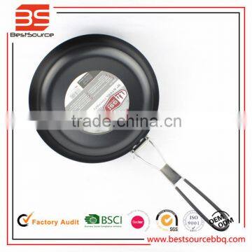 Aluminum High Temperature Practical Chicken Stamping Frying Pan With Handle