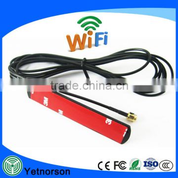 Manufactory supply 2.4ghz wifi antenna wifi patch Antenna with 3M sticky