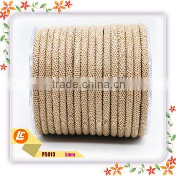 Silver 6mm Real Customized Snakeskin Leather Cord for Fashion Bracelets photo-6