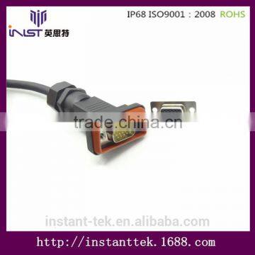 INST 9 pin d-sub connector