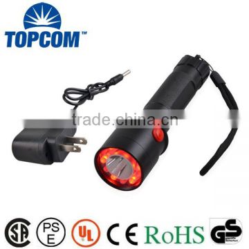 Nylon Bag Package High Power Long Range Rechargable Torch