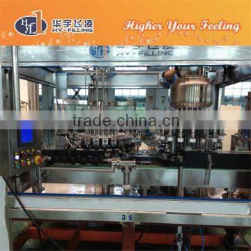 Glass bottle filling machine