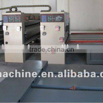 [RD-WP1500-2800-2]High quality chain feeding 2 colors corrugated carton printing slotting machine