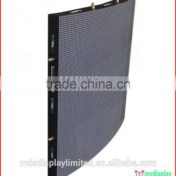 P10 Led Display Curve, Indoor Usage and Video and Picture Display Function Advertising Led Screen photo-2
