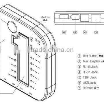 RJ45 RJ11 USB Network Cable Tester photo-5
