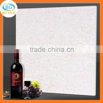 Bianco white porcelanato double charge polished porcelain floor travertine tile