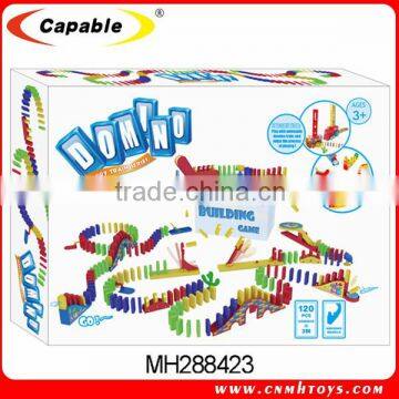 2015 Funny Domino Building Game ,kids Hobby Toy