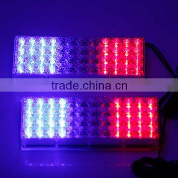 Good Quality 12V 8W Police Lamp Led Flash Light Red Blue Color Warning Light With Controller Box photo-6
