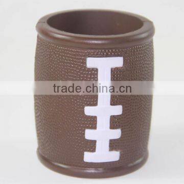 PU Foam Can Coolers Stubby Holder,Football Can Cooler